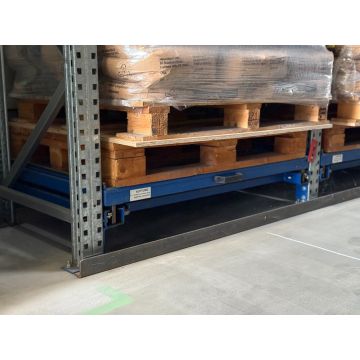 Palettenauszug Einseitiger Auszug, gebraucht | SSI Schäfer PR 600 | für Regaltiefe: 800 mm | Auszug: 100 % = 740 mm