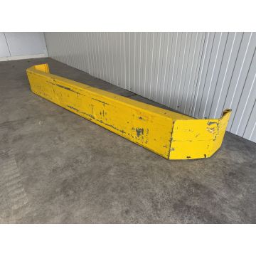 Anfahrschutzleitplanke Anfahrschutz Palettenregal, gebraucht | Doppelregalreihe | Gesamtlänge: 2.560 mm | Gesamthöhe: 310 mm | Gesamttiefe: 390 mm | 