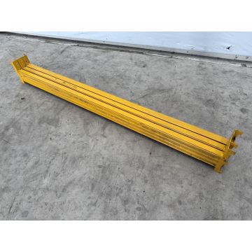Palettenregaltraverse Traverse Palettenregal, gebraucht | Metal Sistem Unipal | lichte Weite: 1.800 mm | K: 105 x 45 mm | gelb