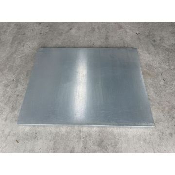 Stahlpaneel Fachboden f. Palettenregal Hochregal, gebraucht | Abm.: 1.025 x 795 mm (TxB) | sendzimir verzinkt