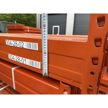 Palettenregaltraverse Traverse Palettenregal, gebraucht | META Thyssen | lichte Weite: 3.600 mm | K: 155 x 50 mm | orange | 4 HK