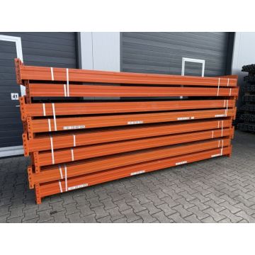 Palettenregaltraverse Traverse Palettenregal, gerbraucht | META Thyssen | lichte Weite: 3.600 mm | K: 150 x 50 mm | orange | 4 HK