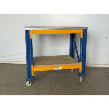 Werkbank Arbeitstisch, gebraucht | Jung Heinrich MPB | Werkbankbreite: 1.255 mm | Werkbanktiefe: 815 mm | Werkbankhöhe: 1.190 mm 