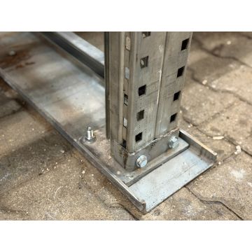 Lastverteilerschienen Lastenverteilerplatte Metallplatte, neu | auf Maß gefertigt | Materialfarbe: sendzimir verzinkt, feuerverzinkt oder roh