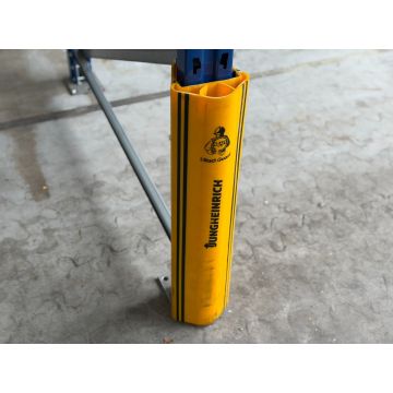 Ständerschutz Pfostenschutz Rammschutz, gebraucht | A-Safe | passend für Rahmenprofil: 102 mm | Gesamthöhe: 600 mm | gelb