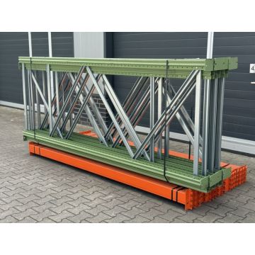 Palettenregalanlage Palettenregal, gebraucht | Vogelsang NS | Regalständer: 3.010 x 1.100 mm | Lichte Weite: 2.700 mm | Regallänge: 13,92 lfm.