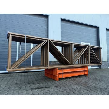 Palettenregalanlage Palettenregal, gebraucht | Alser NS | Regalständer: 4.900 x 1.050 mm | Lichte Weite: 1.860 mm | Regallänge: 11,72 lfm.