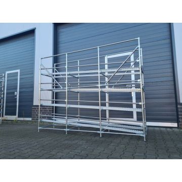 Durchlaufregal | 2.500 x 610 x 1.915 mm (L x T x H) | Kolli-Durchlaufregal | Stückgut-Durchlaufregal