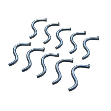 10x Sicherungsstifte für Palettenregal Traverse Palettenregaltraverse | META Thyssen | Neuware | sendzimir verzinkt