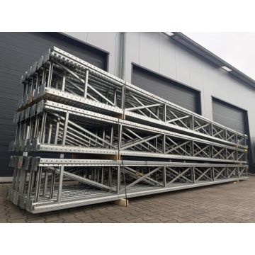 Palettenregalständer Regalständer Palettenregal, gebraucht | Meta (Thyssen) Multipal S | Ständerhöhe: 7.000 mm | Ständertiefe: 500 mm 