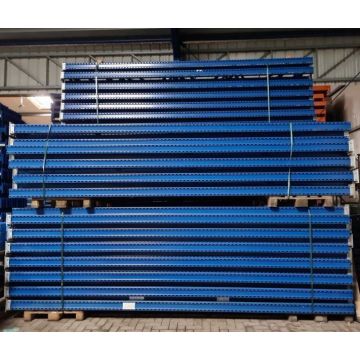 Palettenregalständer Regalständer Palettenregal, gebraucht | Jung Heinrich MPB | Ständertiefe: 1.100 mm | Ständerhöhe: auswählbar | blau