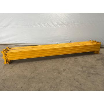 Palettenregaltraverse Traverse Palettenregal, gebraucht | Metal Sistem Unipal | lichte Weite: 1.700 mm | K: 140 x 45 mm | gelb