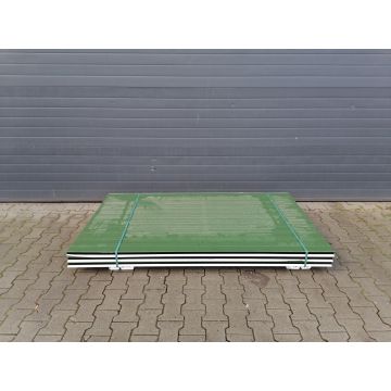 Sandwichplatten 40 mm Wand II. Wahl RAL 6020 Paket 1015B