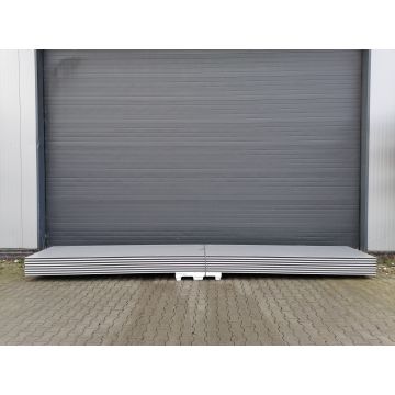 Sandwichplatten 40 mm Wand II. Wahl RAL 7016 Paket 1026B