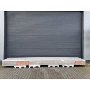 Sandwichplatten 40 mm Wand II. Wahl weiß Paket 1027B