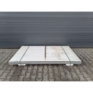 Sandwichplatten 40 mm Wand II. Wahl weiß Paket 1028B