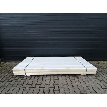 Sandwichplatten 60mm Wand II.Wahl weiß Paket 1034B