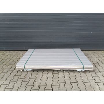 Sandwichplatten 40mm Wand II.Wahl RAL 9006 Paket 1035B