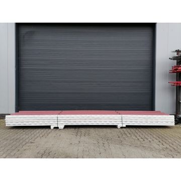 Sandwichplatten 40 mm Dach II. Wahl RAL 8012 Paket 1041B