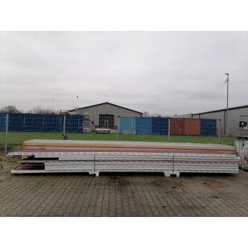 Sandwichplatten 40 mm Dach II. Wahl RAL 8012 Paket 1042B