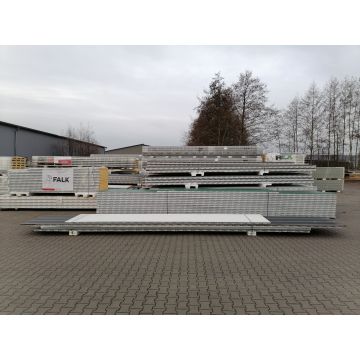 Sandwichplatten 40 mm Dach II. Wahl Anthrazit Paket 1050B