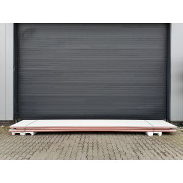 Sandwichplatten 60 mm Wand II. Wahl Ziegelrot Paket 1051B