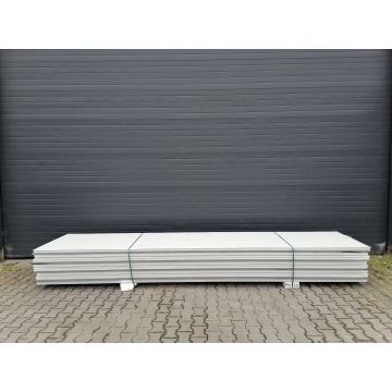 Sandwichplatten 40 mm Dach II. Wahl Anthrazit Paket 1059 B