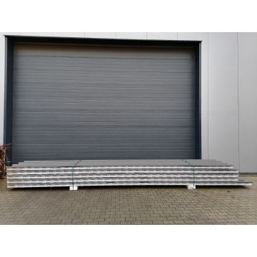 Sandwichplatten 80 mm Dach II. Wahl Anthrazit Paket 1070B