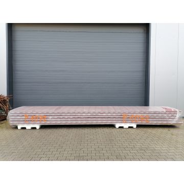 Sandwichplatten 60 mm Dach II. Wahl RAL 8012 Paket 1072B