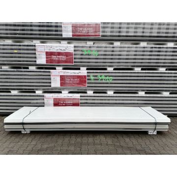 Sandwichplatten 40 mm Dach II. Wahl RAL 7016 Paket 1077B