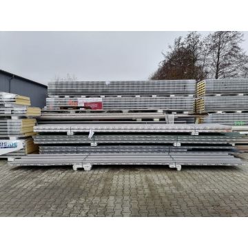 Sandwichplatten 80 mm Dach II. Wahl RAL 9007 Paket 1081B