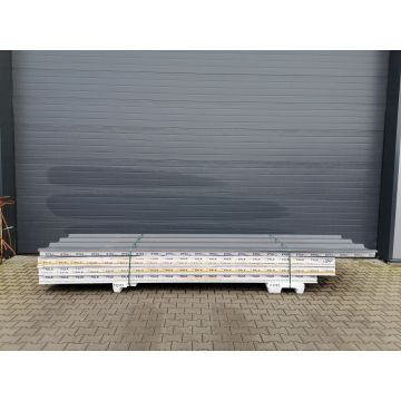 Sandwichplatten 80 mm Dach II. Wahl Anthrazit Paket 1085B