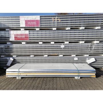 Sandwichplatten 60 mm Dach II. Wahl RAL 7016 Paket 1148B