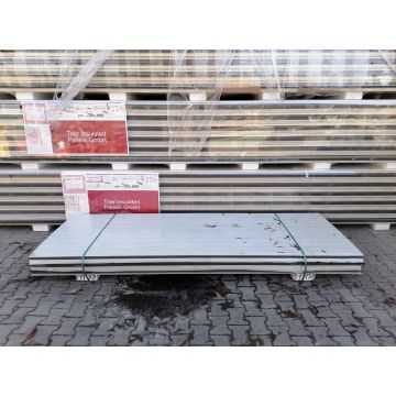 Sandwichplatten 40 mm Dach II. Wahl RAL 7016 Paket 1150B