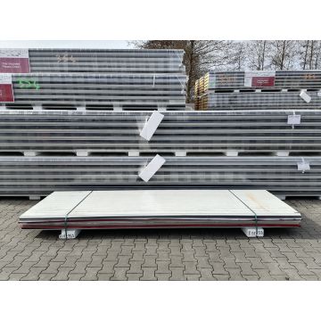 Sandwichplatten 30 mm Dach II. Wahl RAL 3009 Oxidrot Paket 1159B