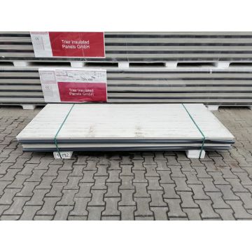 Sandwichplatten 40 mm Dach II. Wahl RAL 7016 Paket 1182B