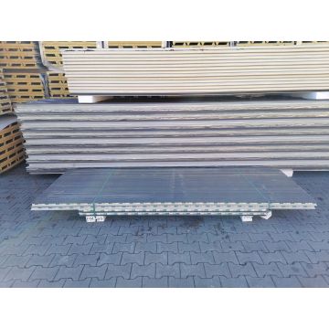 Sandwichplatten 40 mm Wand II. Wahl RAL 7016 Paket 1190B