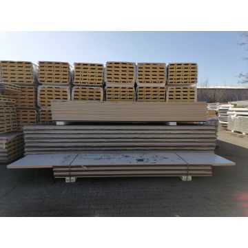 Sandwichplatten 30 mm Dach II. Wahl RAL 8012 Paket 1192B