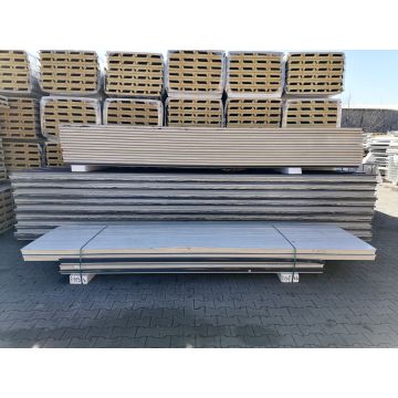 Sandwichplatten 40 mm Dach II. Wahl RAL 7016 Paket 1194B