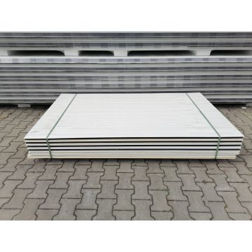 Sandwichplatten 40 mm Wand II. Wahl weiß Paket 730B