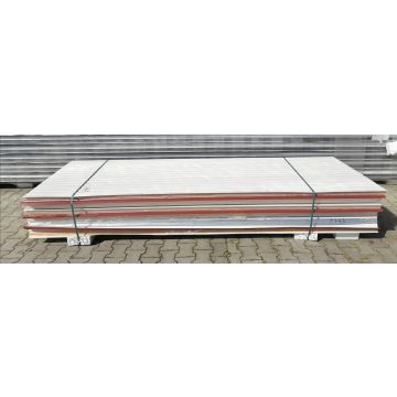 Sandwichplatten 40 mm Dach II. Wahl RAL 8012 Paket 743B