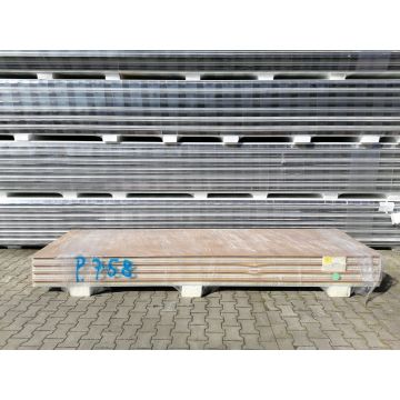 Sandwichplatten 80 mm Wand II. Wahl Holzoptik Paket 758B