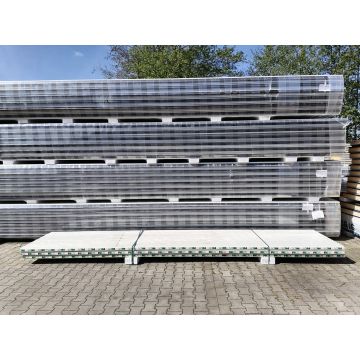 Sandwichplatten 60 mm Wand II. Wahl weiß Paket 761B