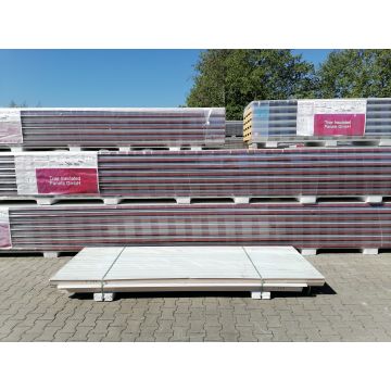 Sandwichplatten 60 mm Dach II. Wahl weiß Paket 788B