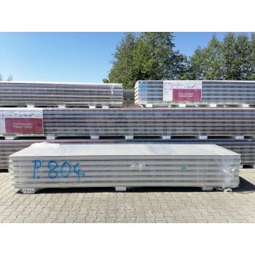 Sandwichplatten 100 mm Wand II. Wahl RAL 9006 Paket 804B