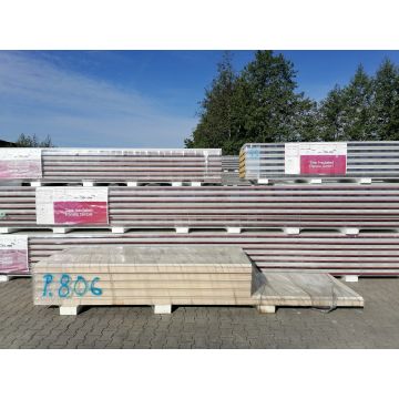 Sandwichplatten 100 mm Wand II. Wahl RAL 1015 Paket 806B