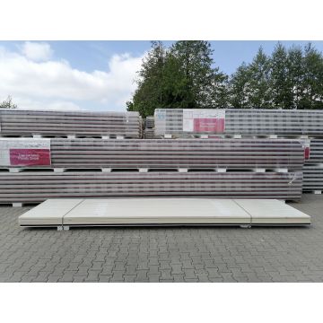 Sandwichplatten 40 mm Wand II. Wahl weiß Paket 824B