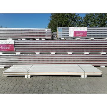 Sandwichplatten 80 mm Wand II. Wahl RAL 1015 Paket 830B