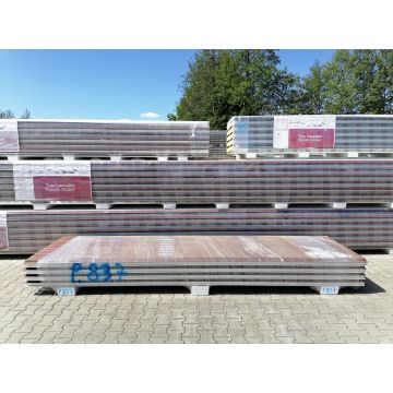 Sandwichplatten 80 mm Wand II. Wahl braun Paket 837B
