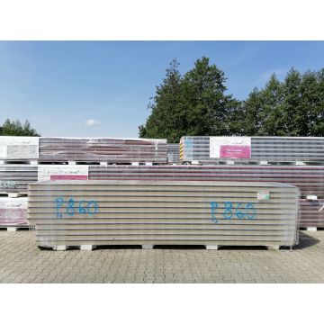 Sandwichplatten 100 mm Wand II. Wahl RAL 9007 Paket 860B